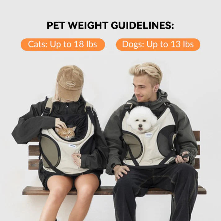 Pet Travel Sling Backpack