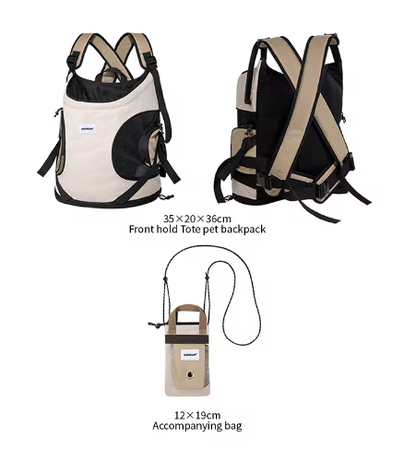 Pet Travel Sling Backpack