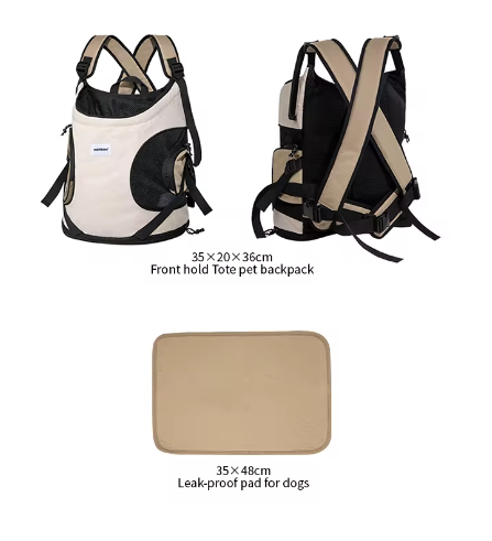 Pet Travel Sling Backpack