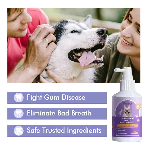 Teeth Cleaning Spray for Dogs & Cats