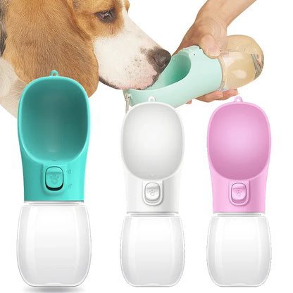 Portable 2-in-1 Pet Water & Food Bottle