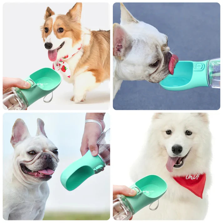 Portable 2-in-1 Pet Water & Food Bottle