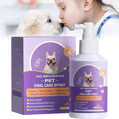 Teeth Cleaning Spray for Dogs & Cats